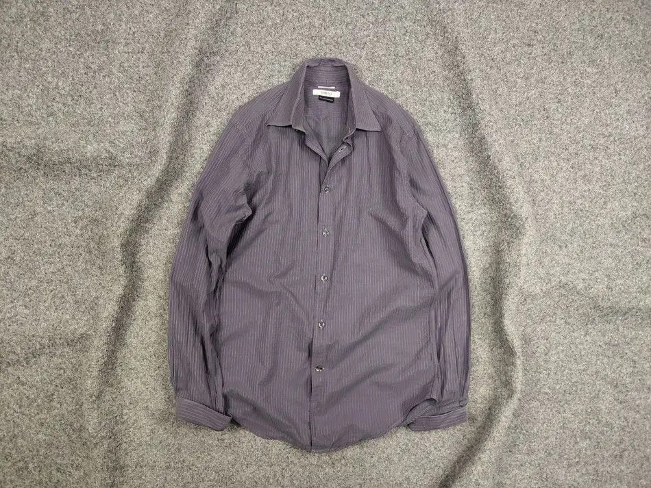 Versace Vintage Versace Collection Light purple premium button shirt Size US M / EU 48-50 / 2 - 1 Thumbnail