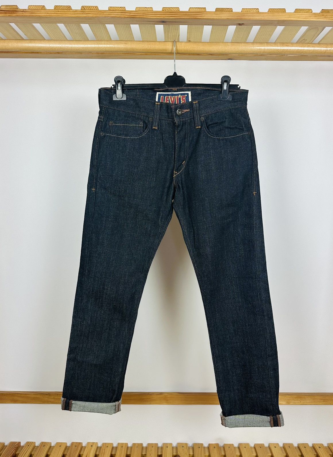 Levi's × Levi's Vintage Clothing Men’s Vintage Levi’s 511 Skinny Jeans Denim Pants Size US 36 / EU 52 - 1 Thumbnail