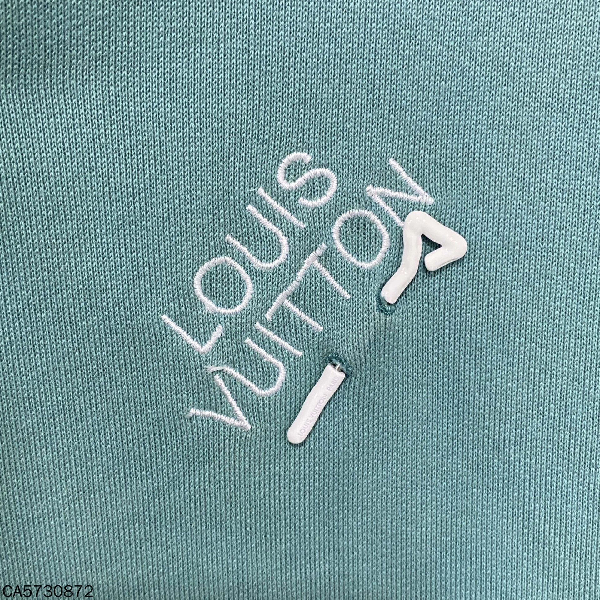 Louis Vuitton LV Lake Blue Pin Hoodie Size S Size S / US 4 / IT 40 - 8 Thumbnail