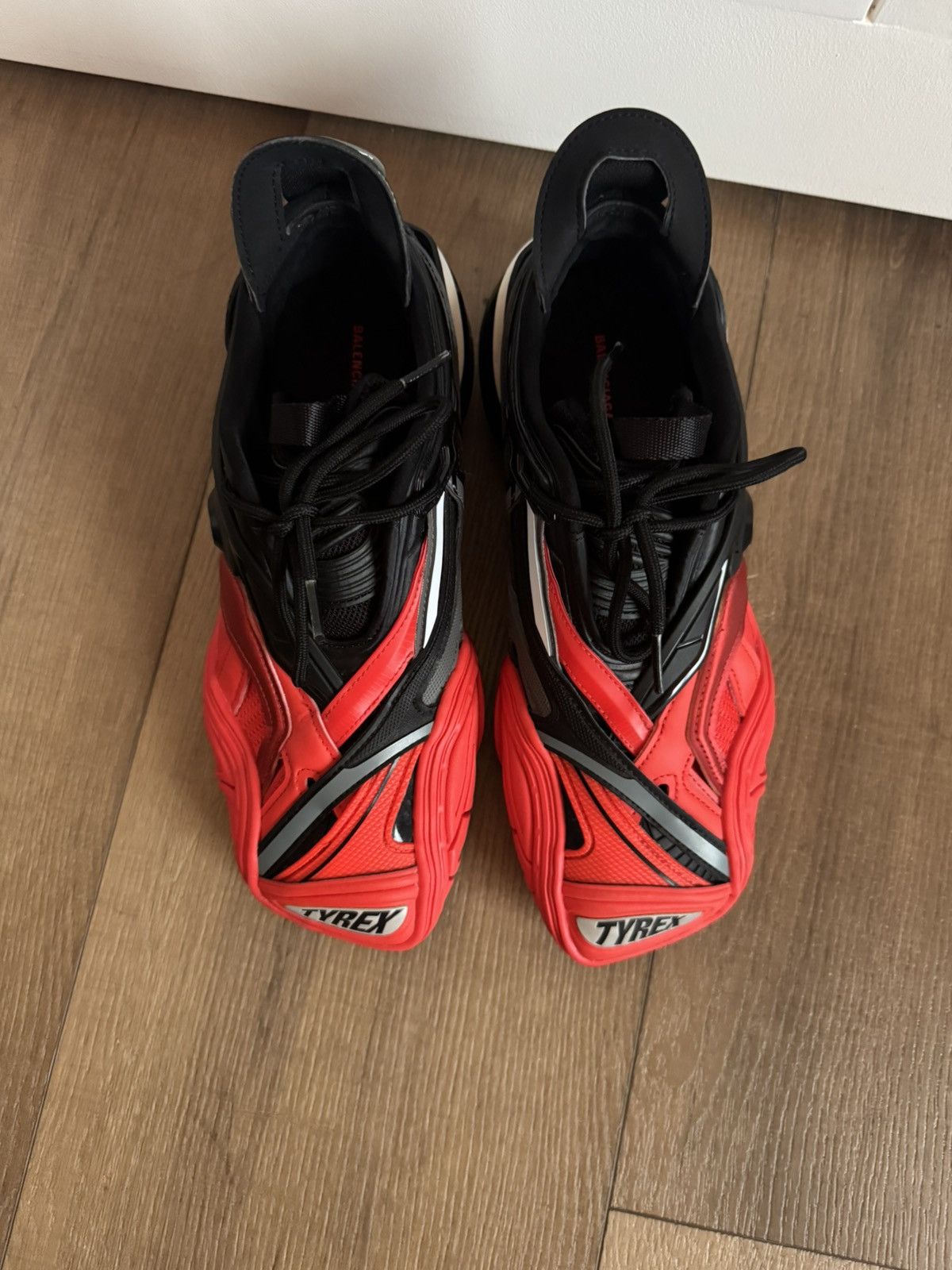 Balenciaga Balenciaga Tyrex low black and red Size US 8 / EU 41 - 2 Thumbnail