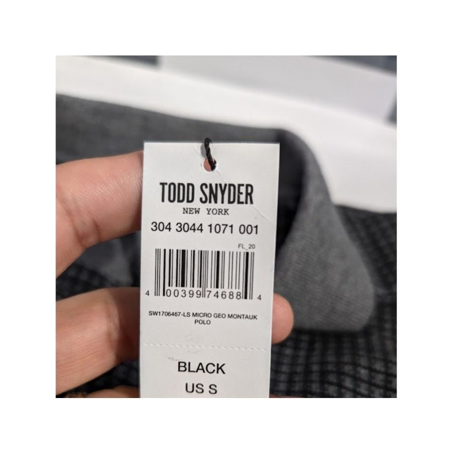 Todd Snyder o1rshd1 CC20 Long Sleeve Polo Shirt in Gray Size US S / EU 44-46 / 1 - 17 Thumbnail