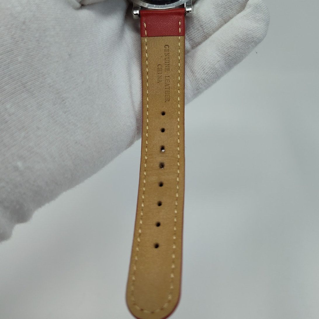 Disney Disney Minnie Mouse Red Polka Dot Watch Classic Silver-toned Size ONE SIZE - 8 Thumbnail