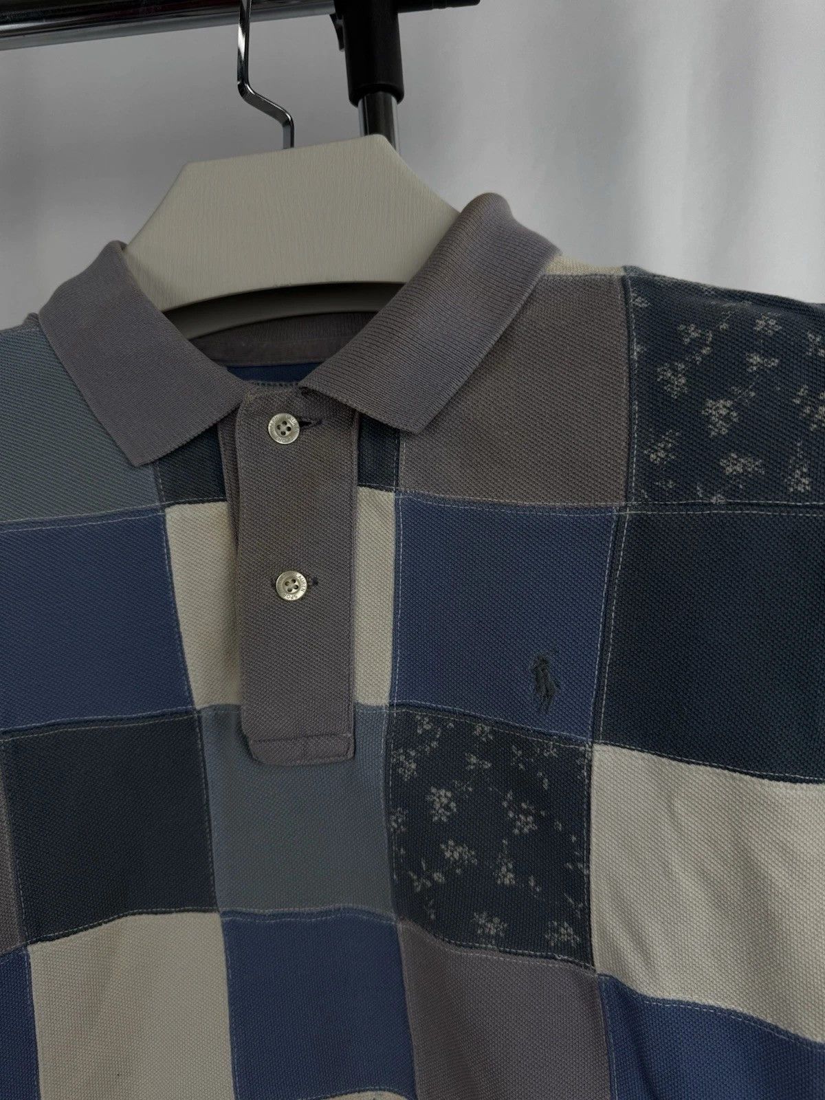Polo Ralph Lauren Polo Ralph Lauren Patchwork Polo Shirt Multicolor Size:M Size M / US 6-8 / IT 42-44 - 4 Thumbnail