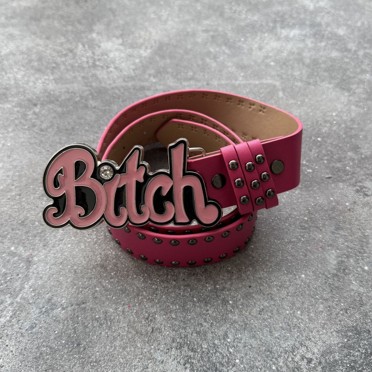 Hysteric Glamour Amazing Y2K BB Simon Style Faux Leather Belt Size ONE SIZE - 1 Thumbnail