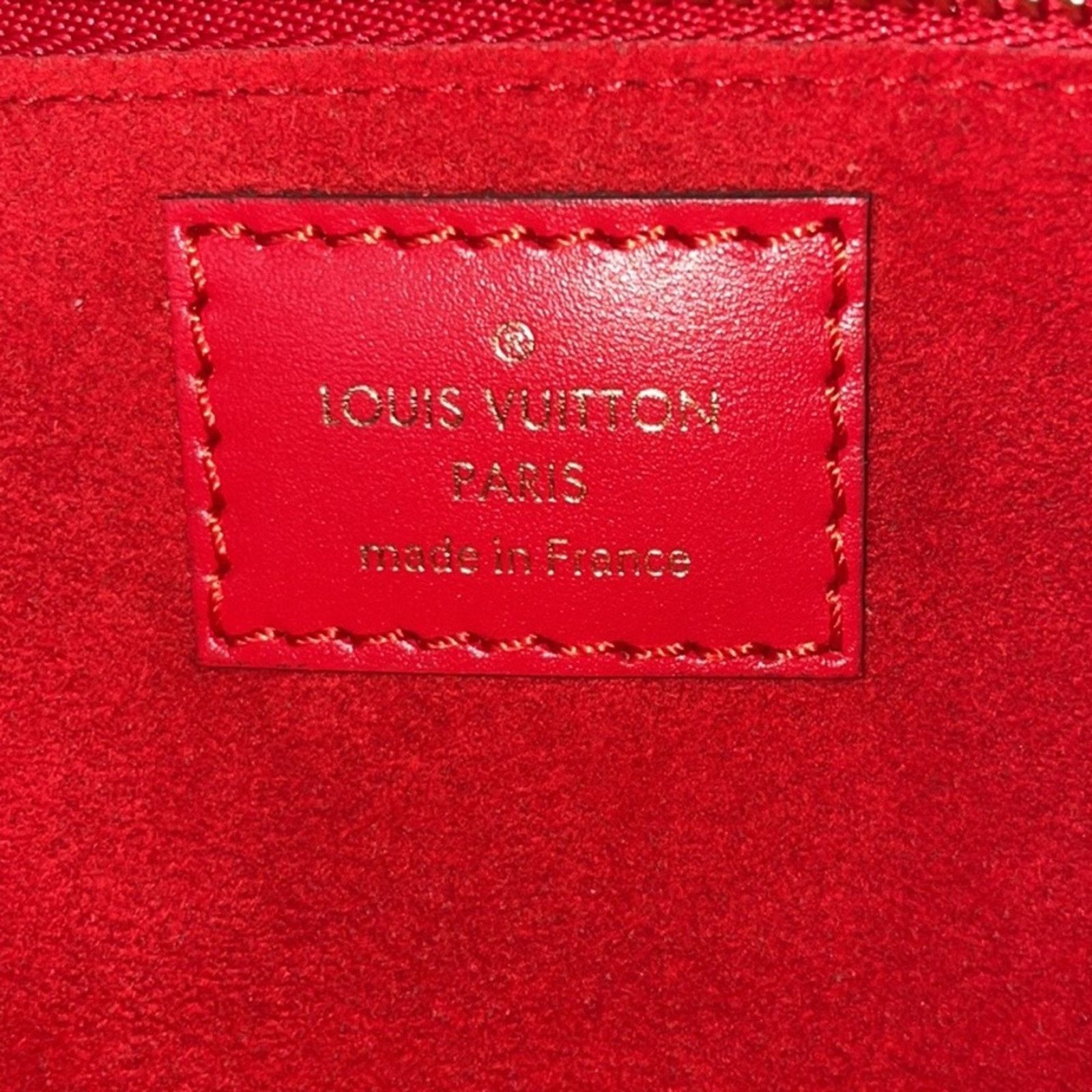 Louis Vuitton Louis Vuitton Damier Denim Patchwork Elizabeth Pouch Size ONE SIZE - 8 Thumbnail