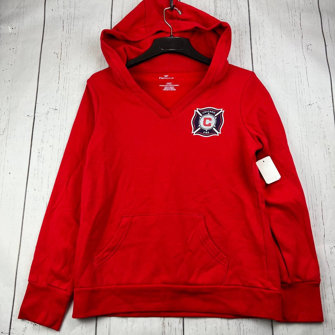 Other Chicago Fire FC MLS Medium Pullover Hoodie Jacket New Women Size M / US 6-8 / IT 42-44 - 1 Thumbnail