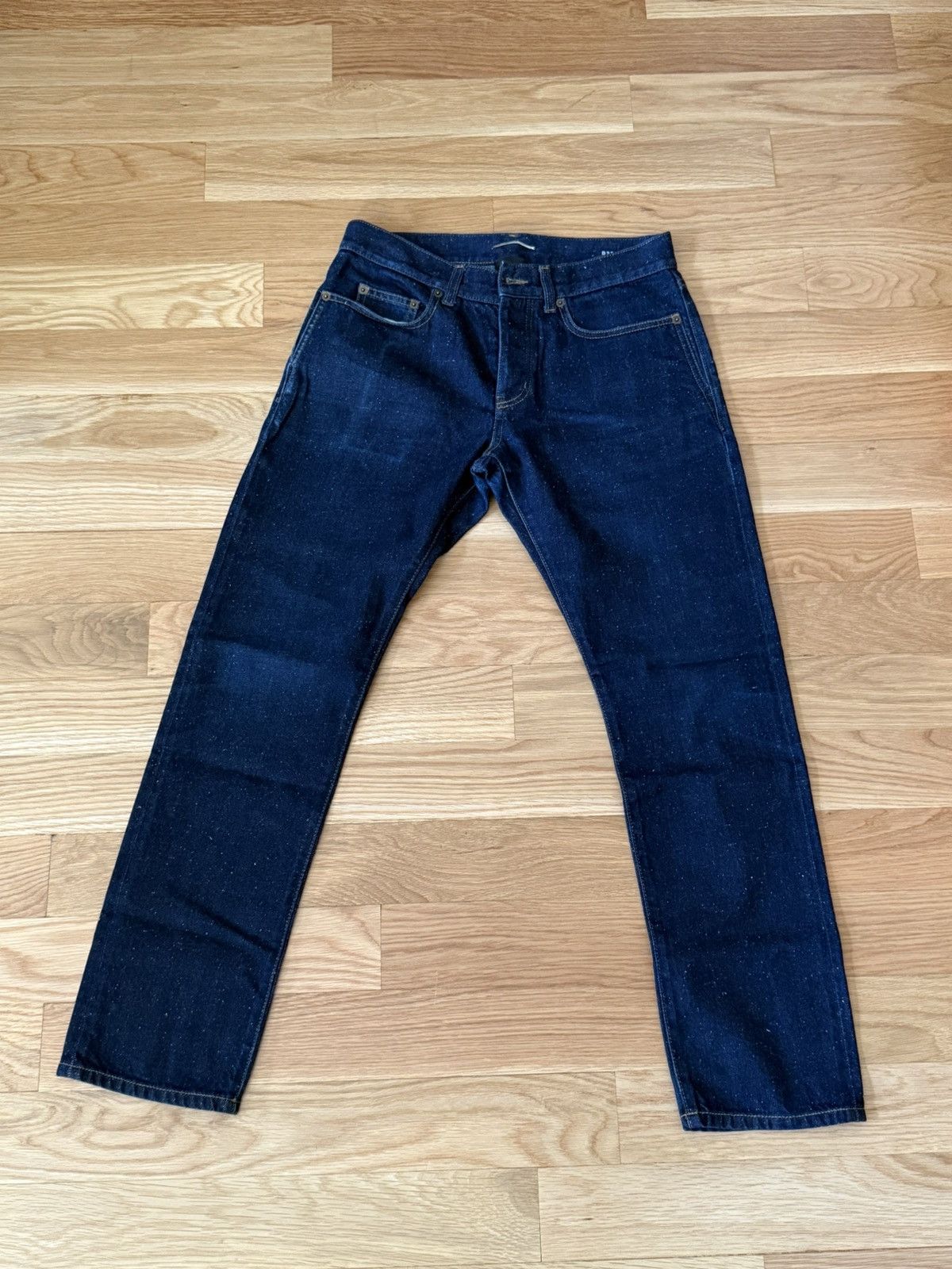 Saint Laurent Paris Saint Laurent Denim Jeans - “Etienne” Speckled Size US 30 / EU 46 - 1 Thumbnail