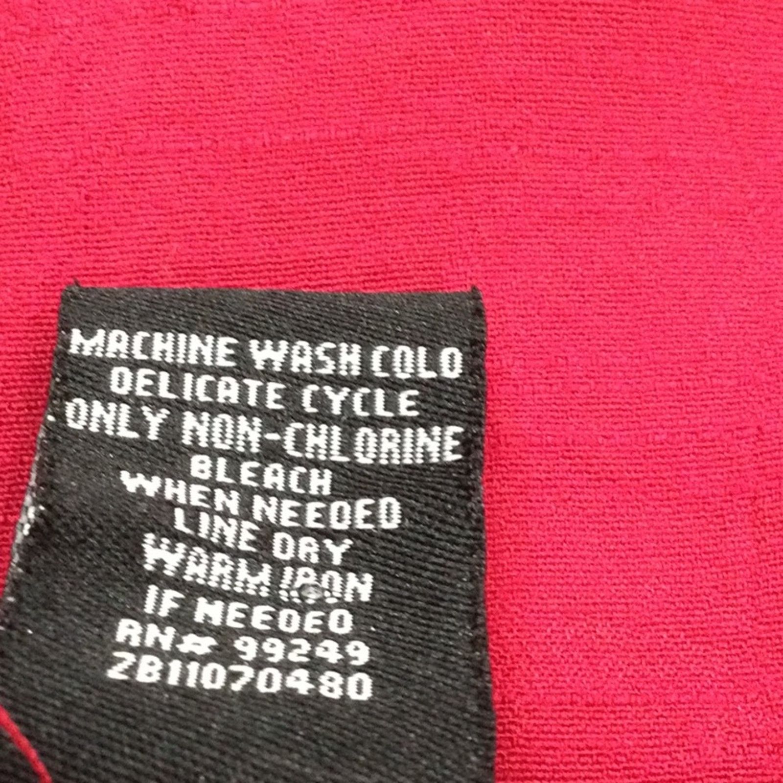 Other Maggie Barnes Embroidered Red V-neck 3/4 Split Sleeve Top 0X Size XL / US 12-14 / IT 48-50 - 12 Thumbnail