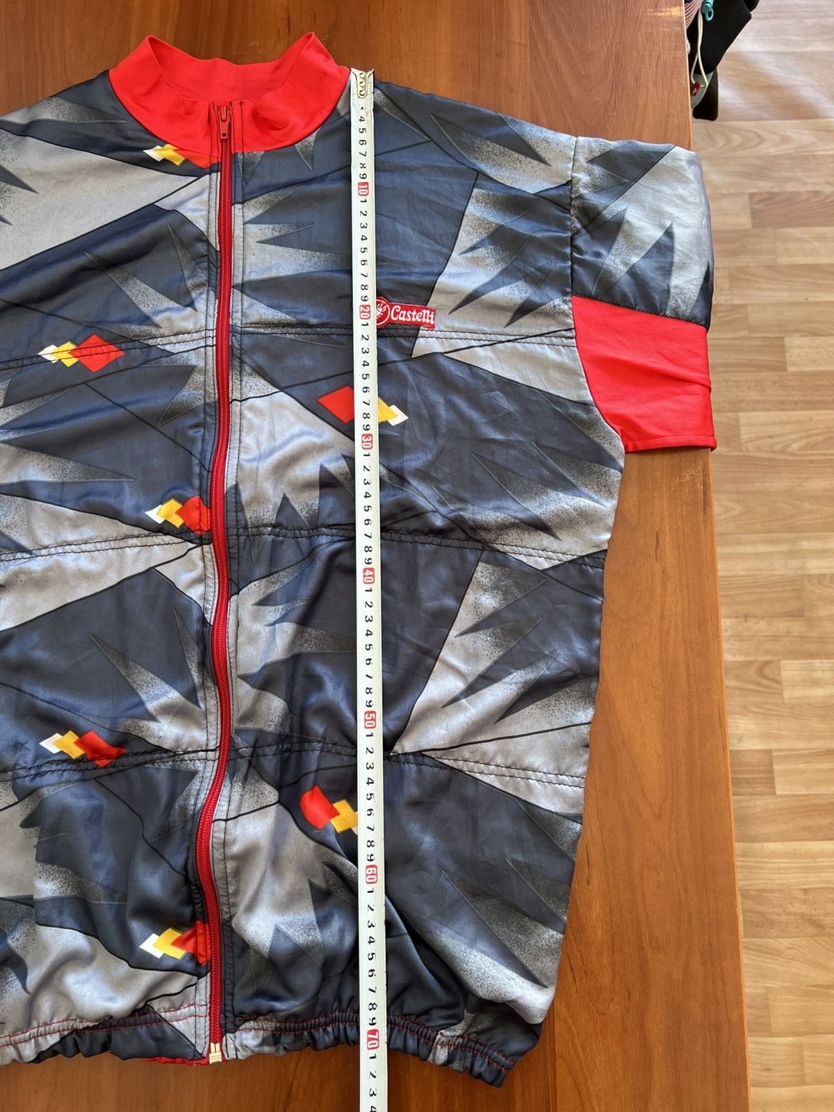 Vintage 1970/80 CASTELLI VINTAGE WINDSTOPPER BIKE CYCLING JACKET 7 Size US XL / EU 56 / 4 - 21 Thumbnail