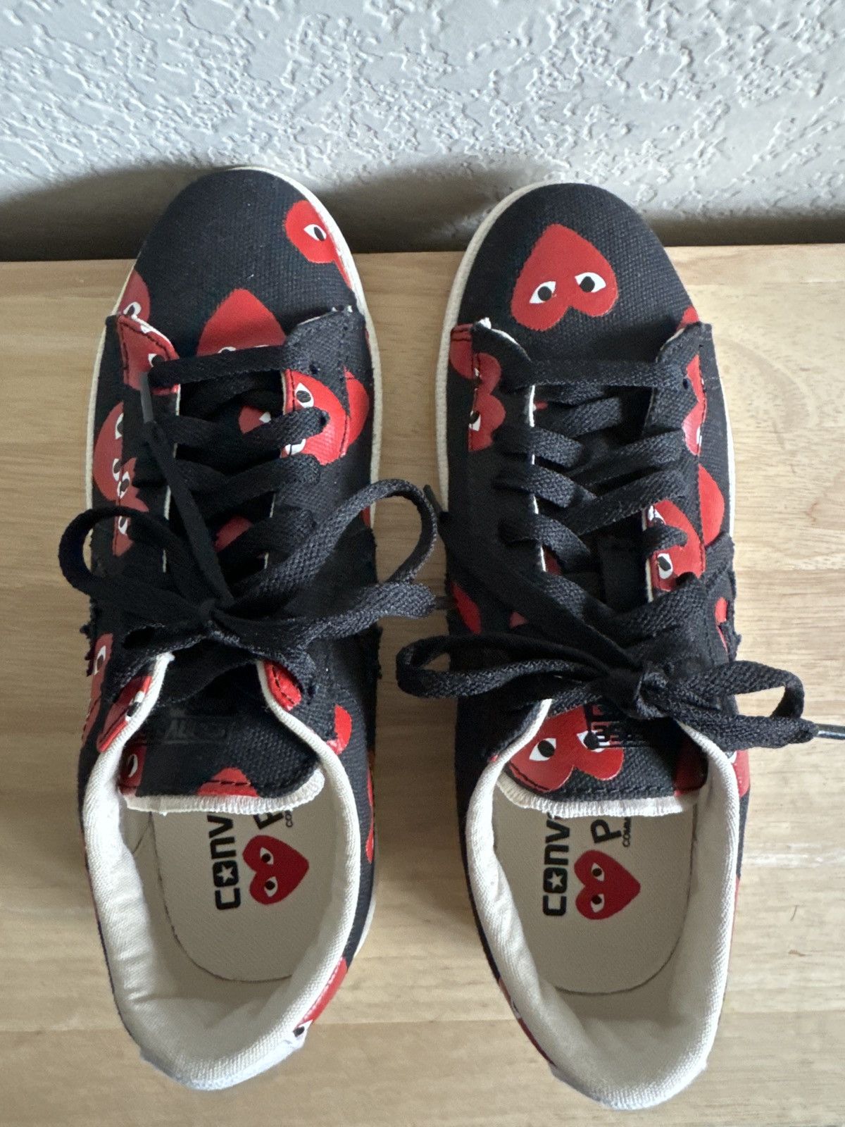 Comme des Garcons Comme des Garçons PLAY x Converse Canvas Low Size US 6.5 / IT 36.5 - 3 Thumbnail