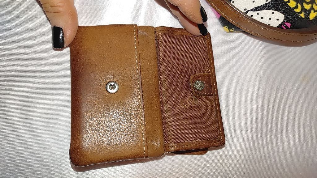 Fossil Fossil Eliza Crossbody Dark Floral w. Small Leather Wallet Size ONE SIZE - 9 Thumbnail