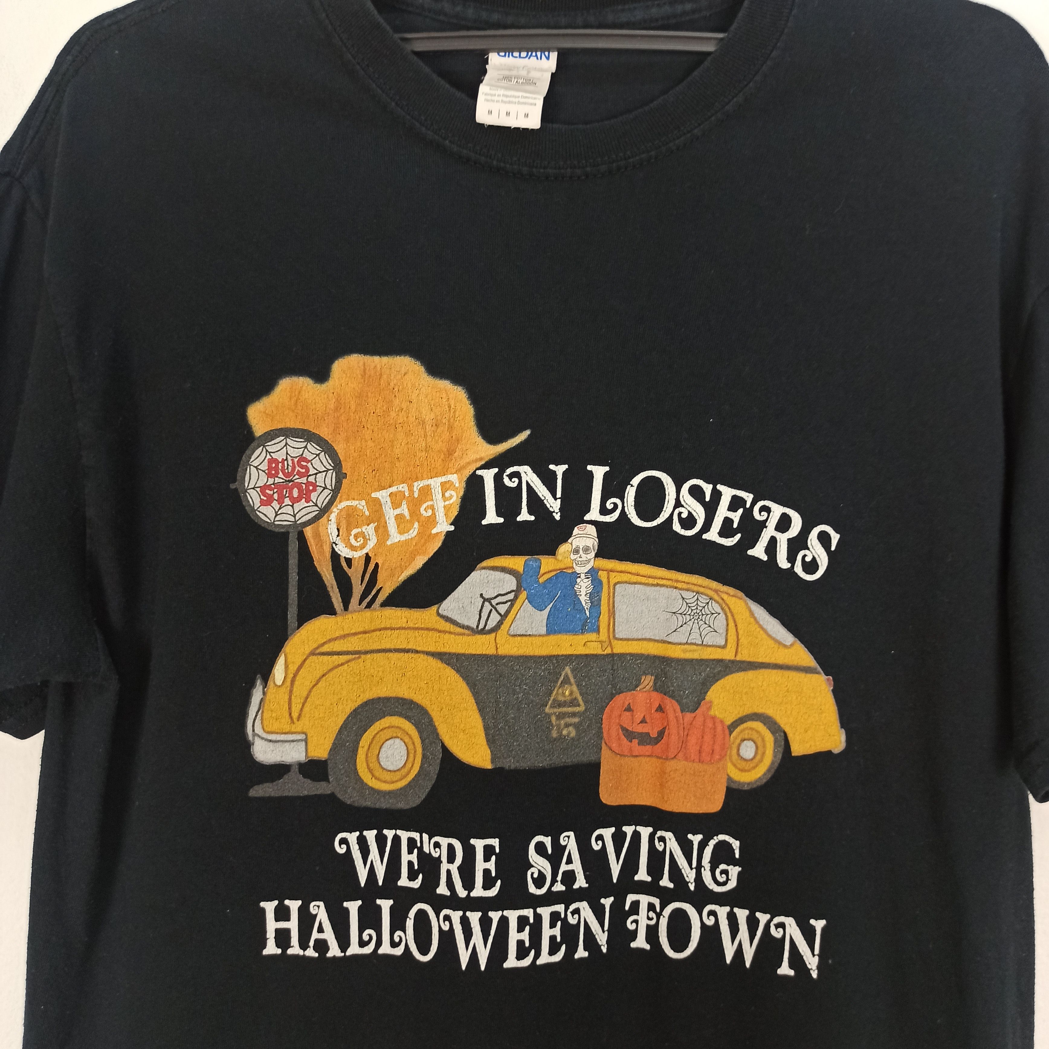 Gildan 🔥Steals🔥 Holloween Town Tshirt Size US M / EU 48-50 / 2 - 2 Thumbnail