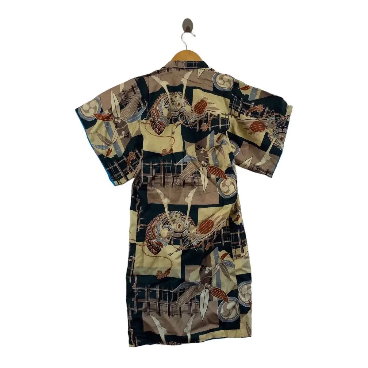 Other Vintage 80’ JAPAN TRADITIONAL AOP Art Kimono Robe Pyjamas Size XXS / US 00 / IT 34 - 5 Thumbnail