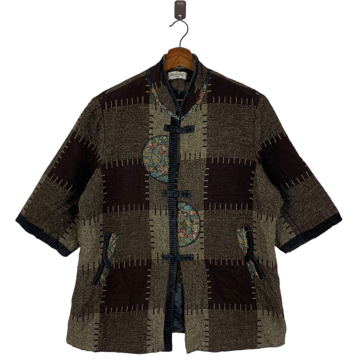 VINTAGE DANG MEEI LADY FASHION CHINESE BUTTON COAT