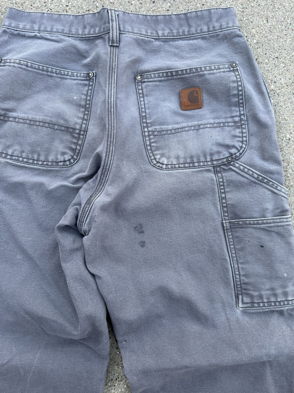 Carhartt Vintage B136 GVL Gray Carhartt Carpenter Double Knees Size US 30 / EU 46 - 5 Thumbnail