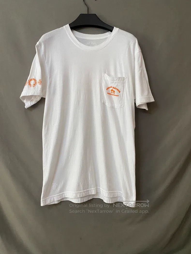 Chrome Hearts CHROME HEARTS Size M Orange three-cross short sleeve Size US M / EU 48-50 / 2 - 1 Thumbnail
