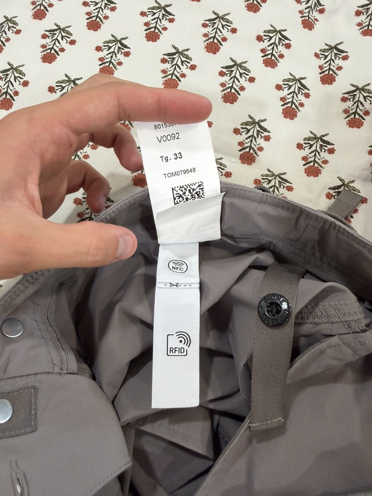 Stone Island Stone Island Nylon Cargo pants Size US 33 - 8 Thumbnail