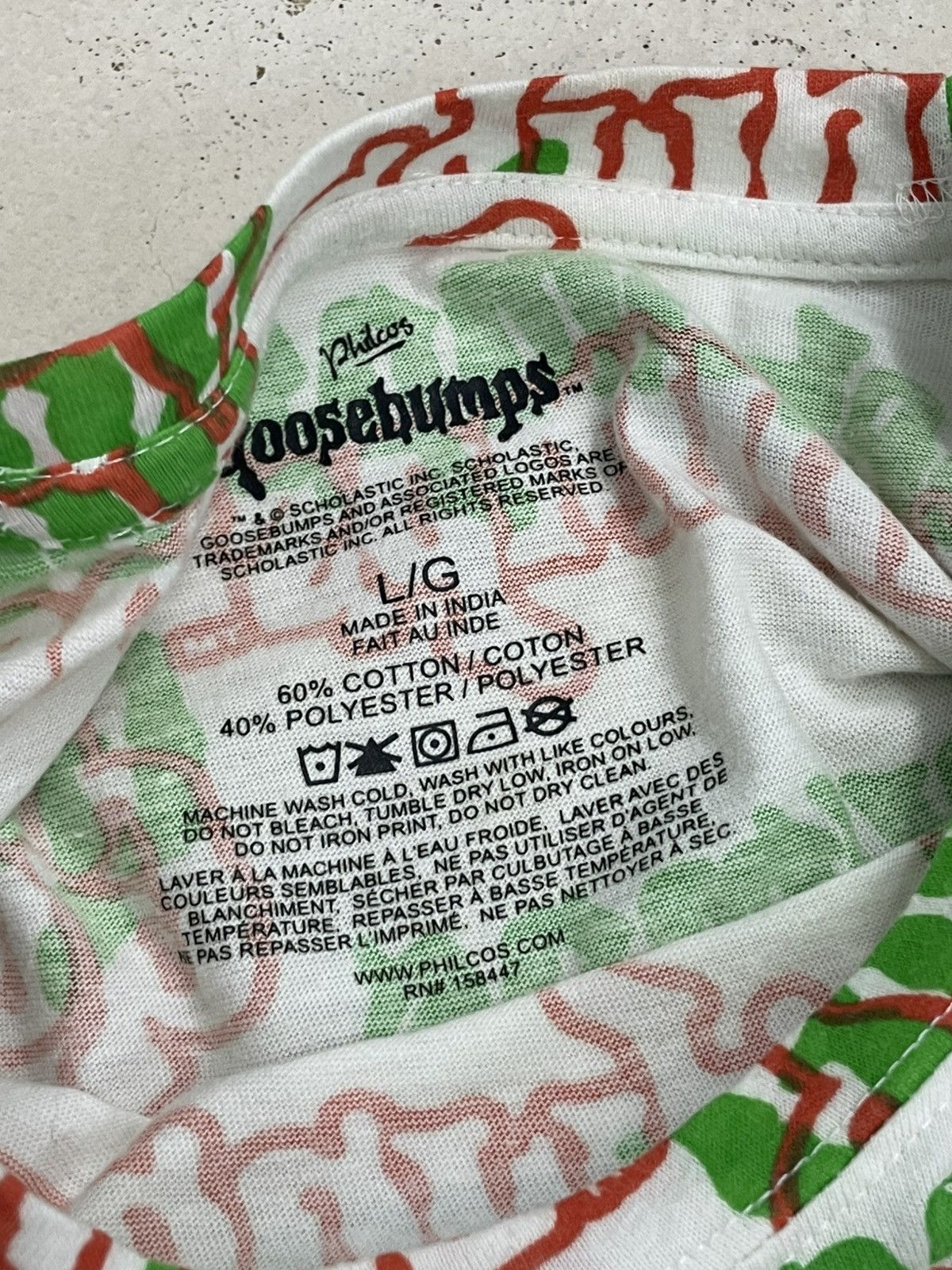 Other Goosebumps All Overprint Cotton-Poly Tee Size US L / EU 52-54 / 3 - 6 Thumbnail