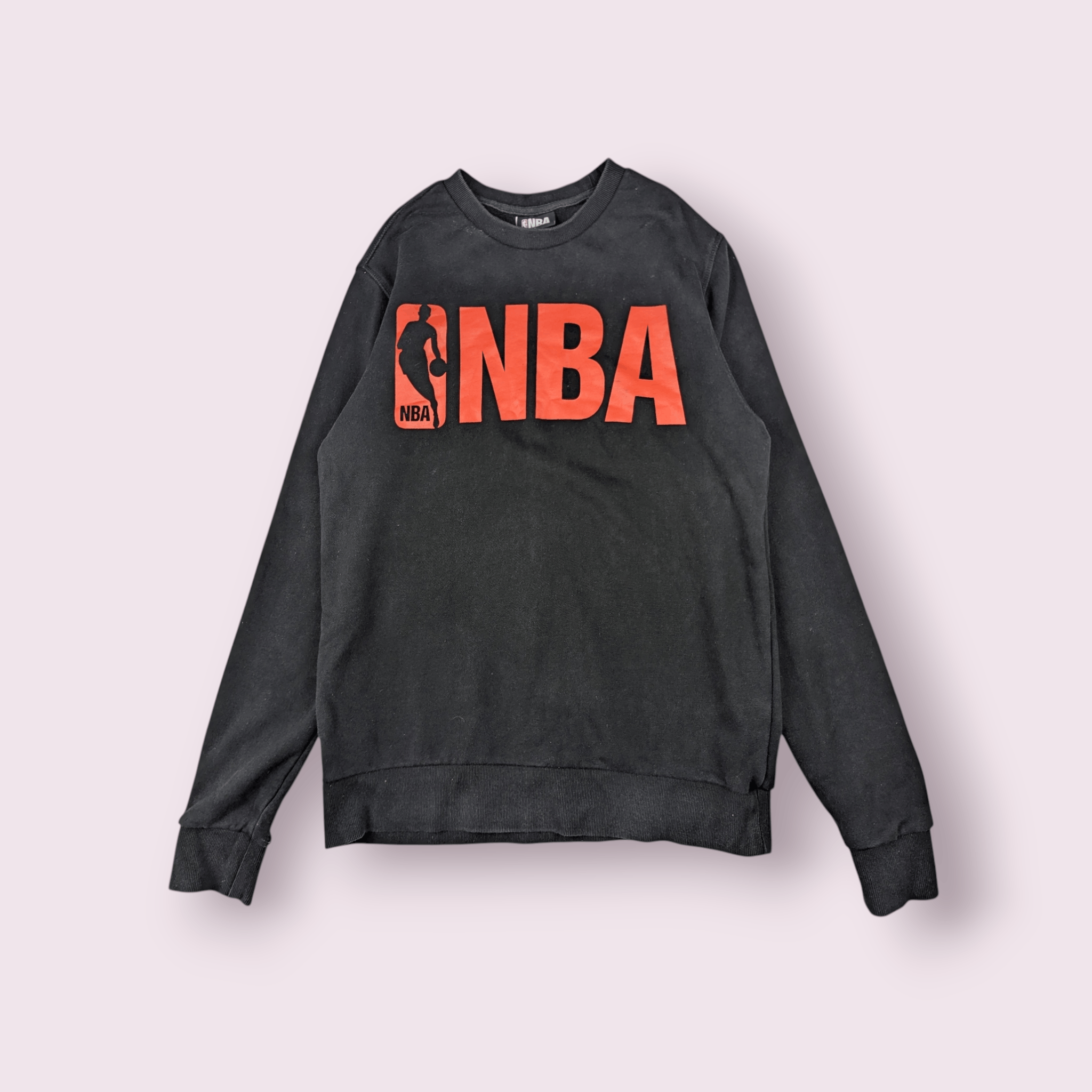 NBA Vintage NBA Spell Out Basketball Sweatshirts Jumper Pullover Size US M / EU 48-50 / 2 - 2 Thumbnail