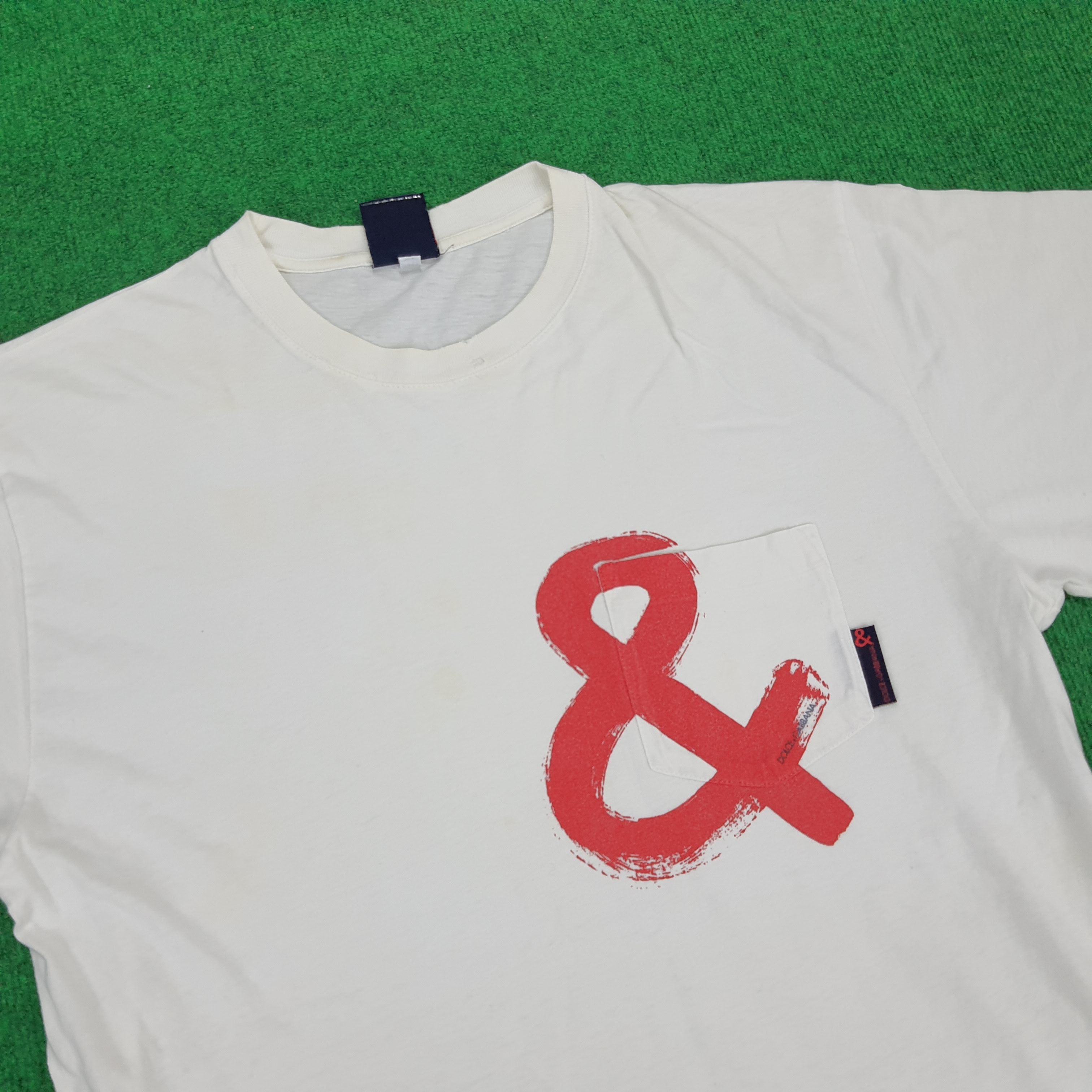 Vintage Vintage Dolce & Gabbana Pocket Tees Size US M / EU 48-50 / 2 - 2 Thumbnail