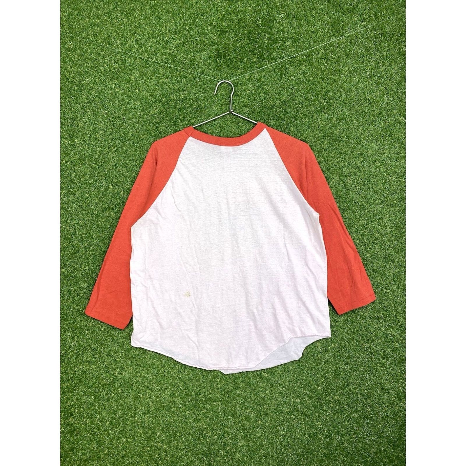Nike VINTAGE Nike Shirt Mens Large Raglan Sleeve Baseball Tee Masters Grand Prix 90s Size US L / EU 52-54 / 3 - 2 Thumbnail