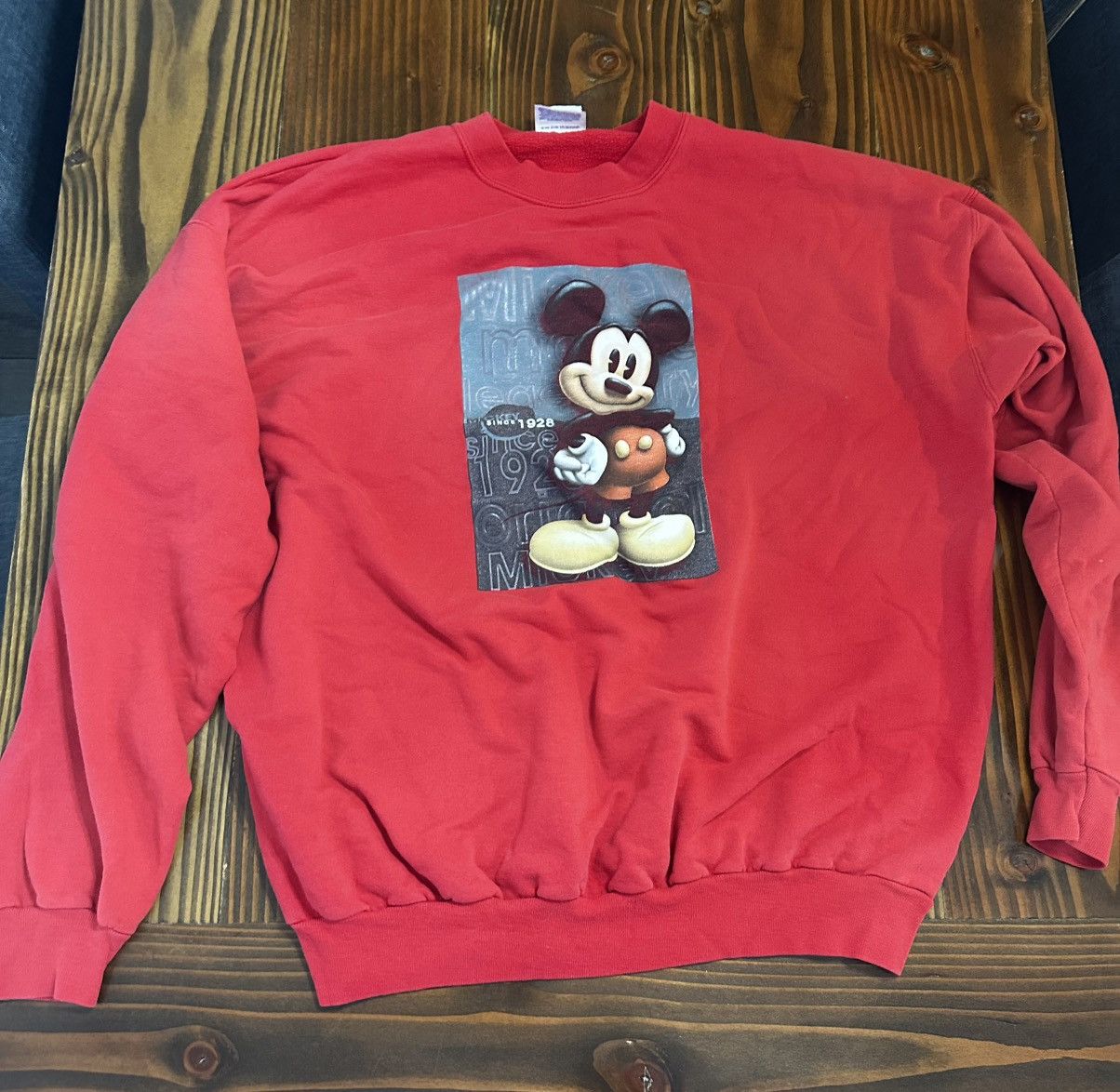 Disney DISNEY Mickey Sweatshirt Adult XL Mickey Mouse Size US XL / EU 56 / 4 - 2 Thumbnail
