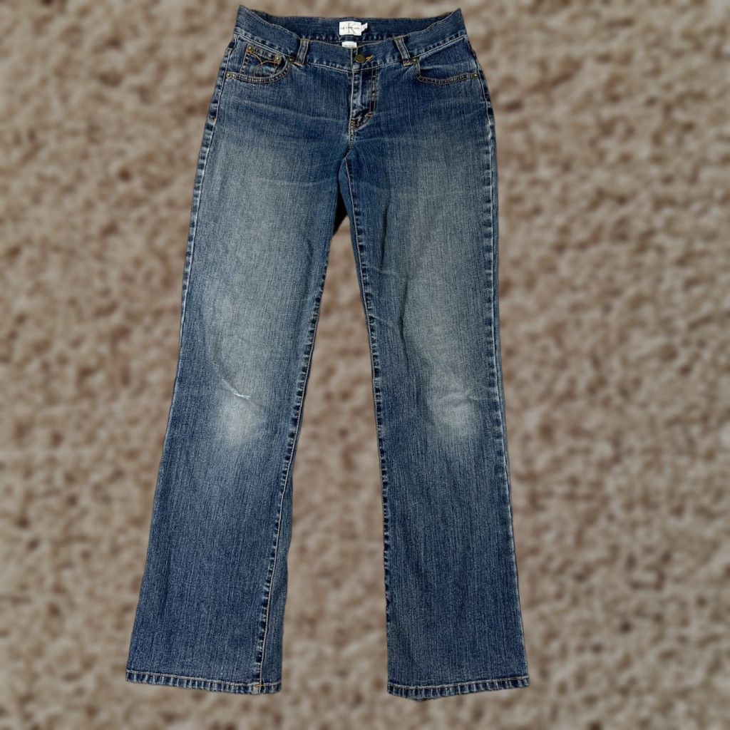 Calvin Klein Calvin Klein Jeans Women 3 Blue Denim Bootcut Retro Casual Medium Wash Size 27 Size 26" / US 2 / IT 38 - 1 Thumbnail