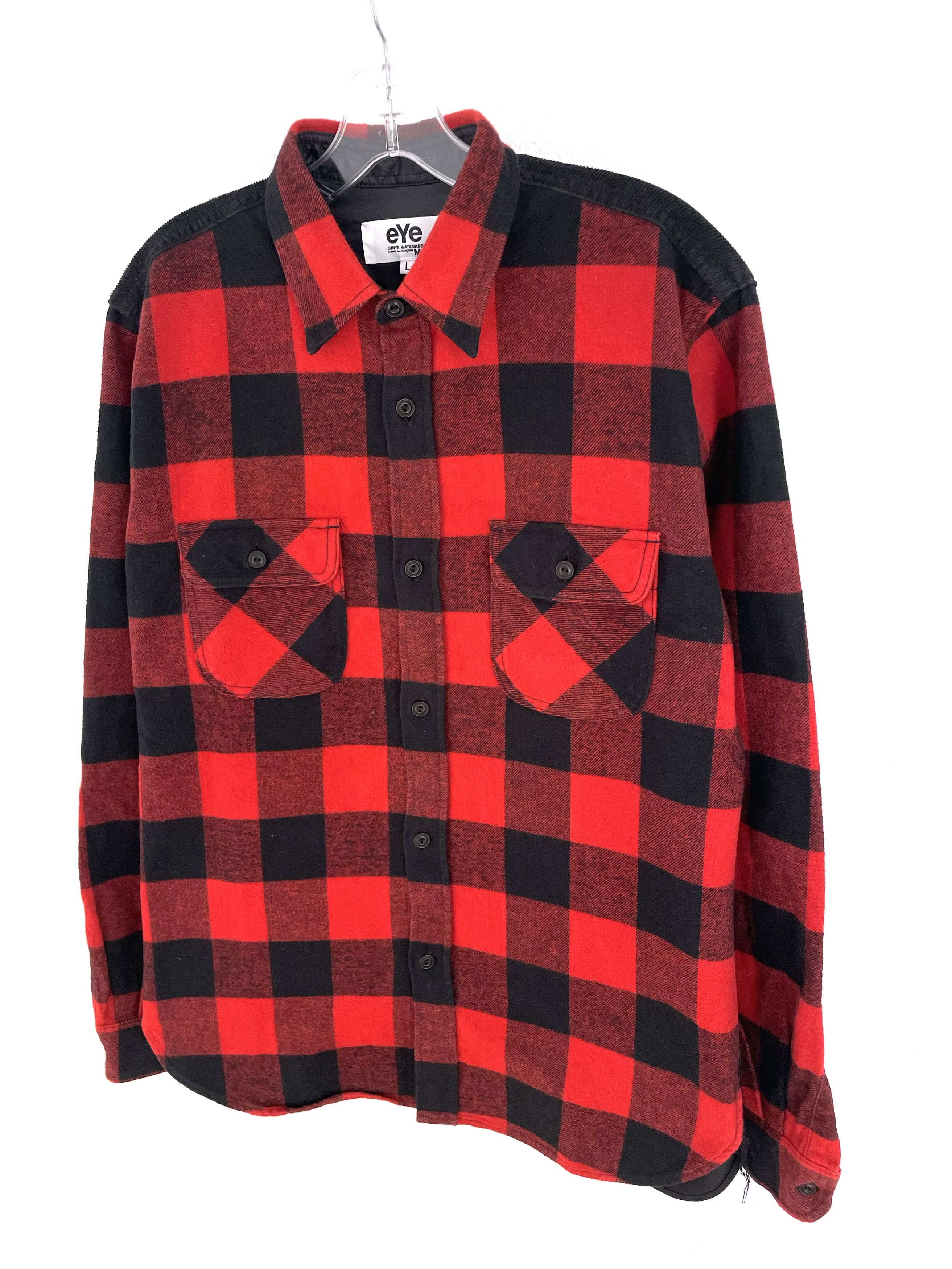 Junya Watanabe 2017 Hybrid Flannel Overshirt Size US L / EU 52-54 / 3 - 2 Thumbnail