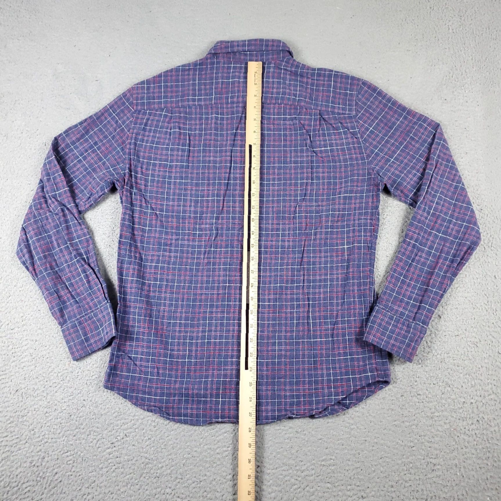 American Eagle Outfitters American Eagle Outfitters Shirt Mens Size Small Blue Plaid Button-Up Long Sleeve Shirt - Casual, Classic, Preppy Mens S Blue Plaid Size US S / EU 44-46 / 1 - 3 Thumbnail