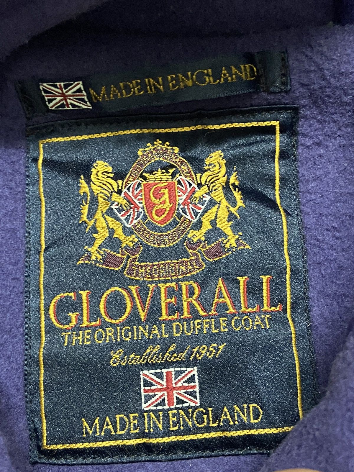 Gloverall Gloverall England Wools Duffle Coat Size US S / EU 44-46 / 1 - 5 Thumbnail