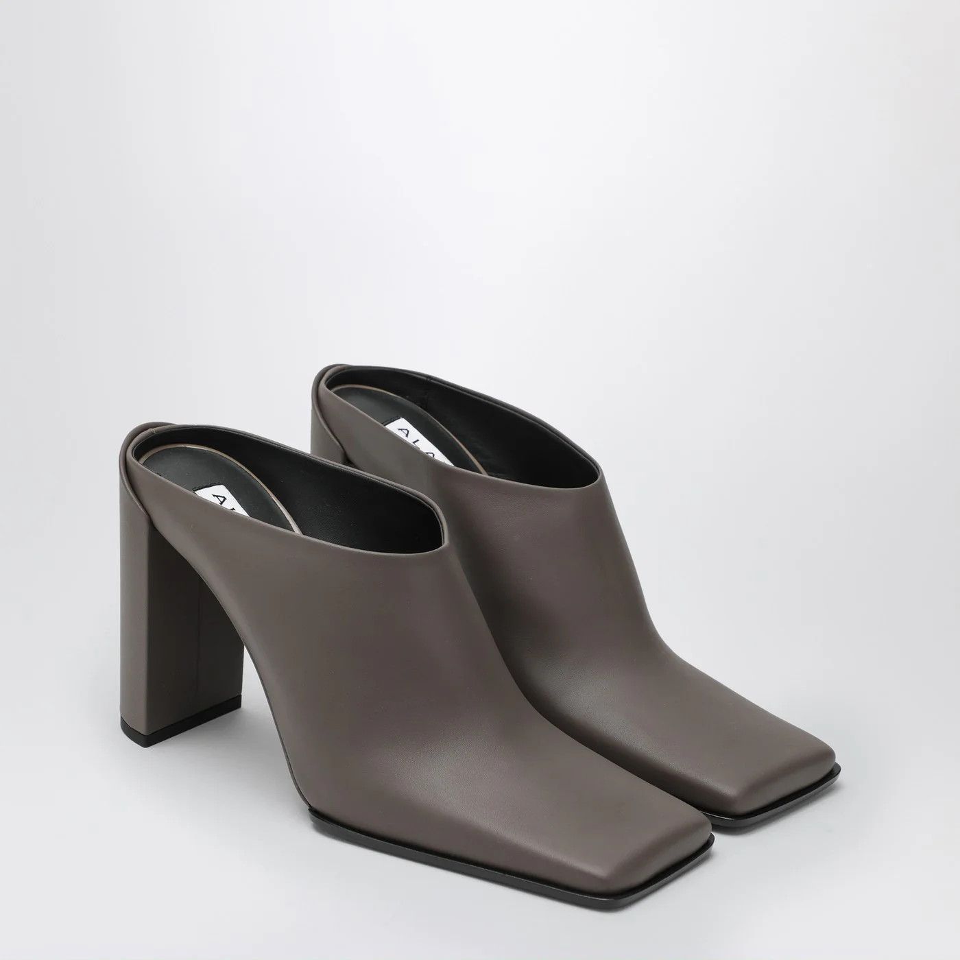 Alaia o1d2blof0426 Square-toe Mules in Brown Size US 11 / IT 41 - 2 Thumbnail