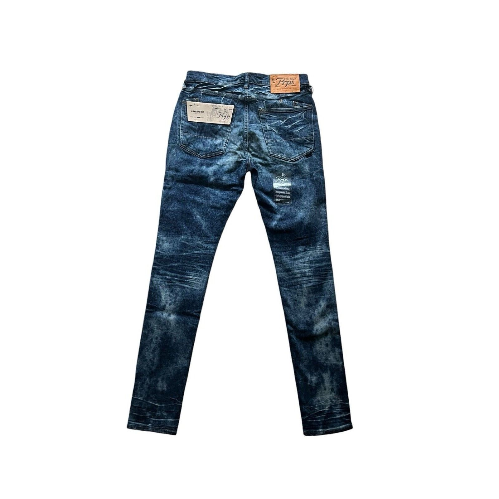Prps PRPS Cayenne Skinny Fit Men's Jeans Blue $248 Size 32/32 Size US 32 / EU 48 - 4 Thumbnail