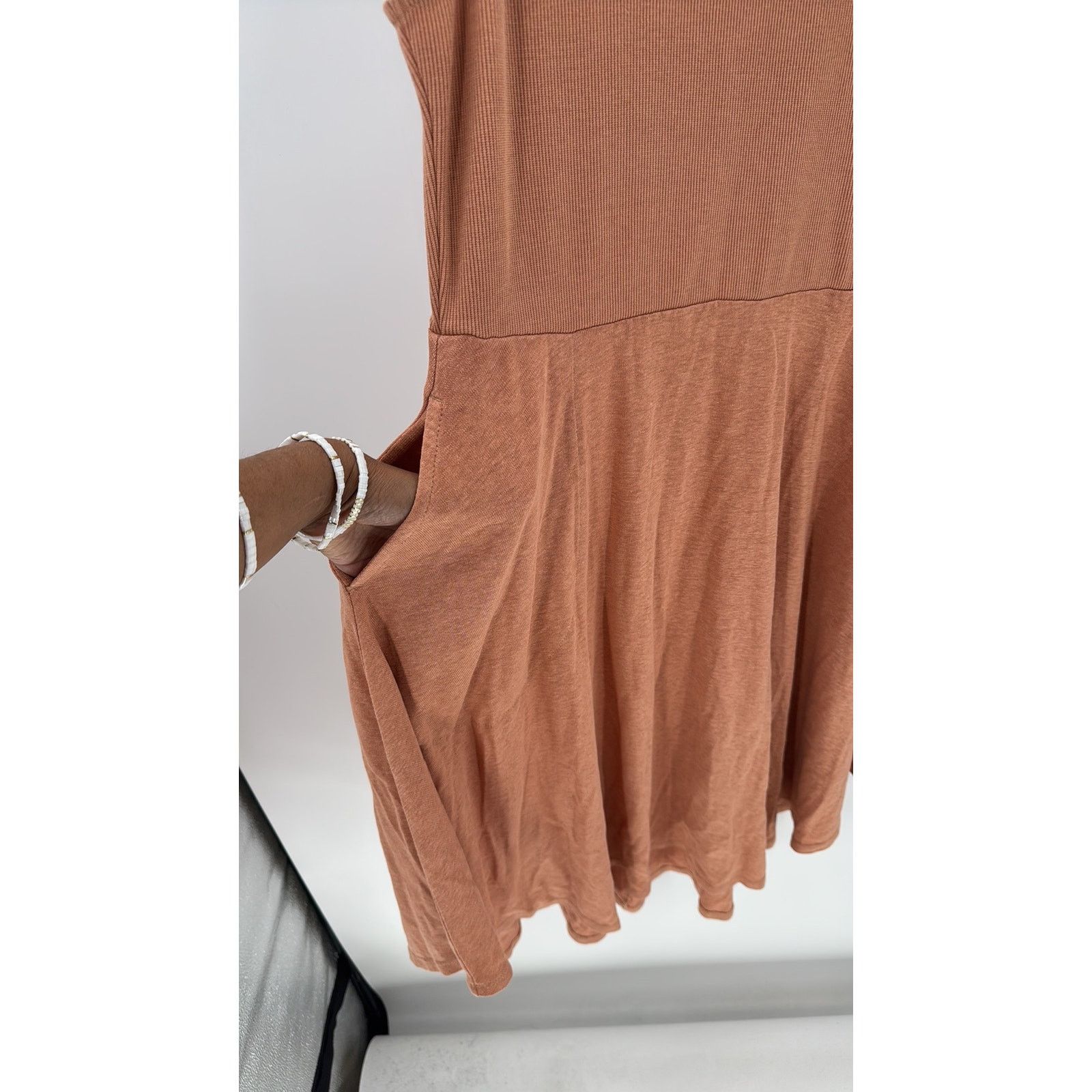 Prana prAna Cozy Up Bayjour Dress size XL pockets pink sand Size XL / US 12-14 / IT 48-50 - 4 Thumbnail