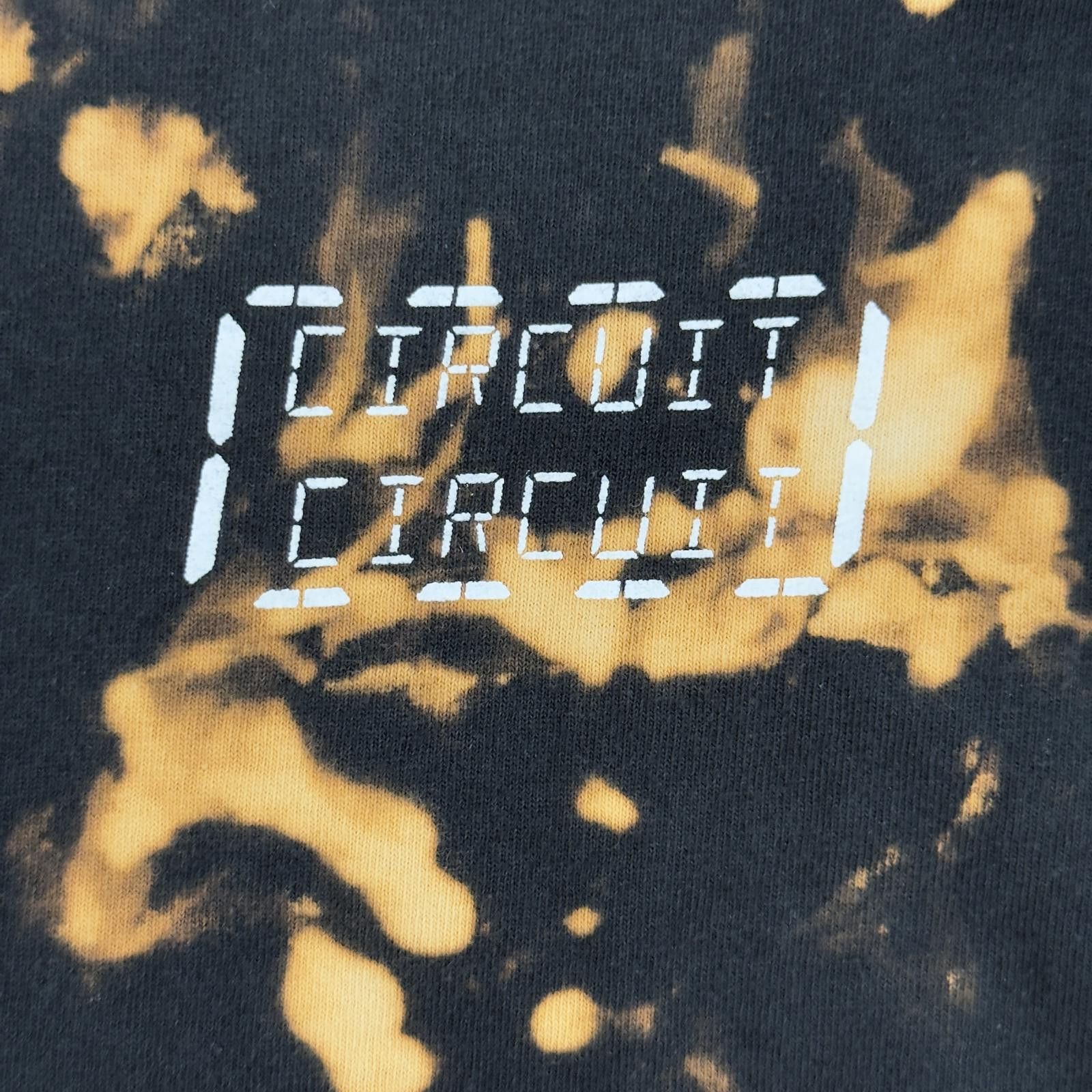 Designer Rare Circuit Curcuit Tie-Dye Band T-Shirt Trippy Adult L Size US L / EU 52-54 / 3 - 3 Thumbnail