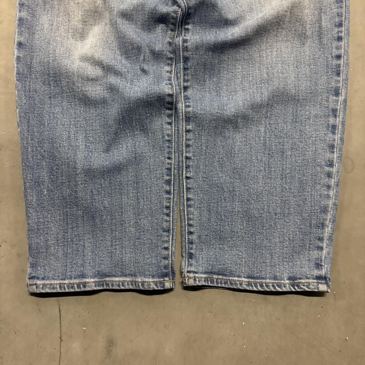 Old Navy Crazy Vintage Y2K/2000s Baggy Old Navy OG Loose Light Blue Wash Denim Jeans! Size US 34 / EU 50 - 3 Thumbnail