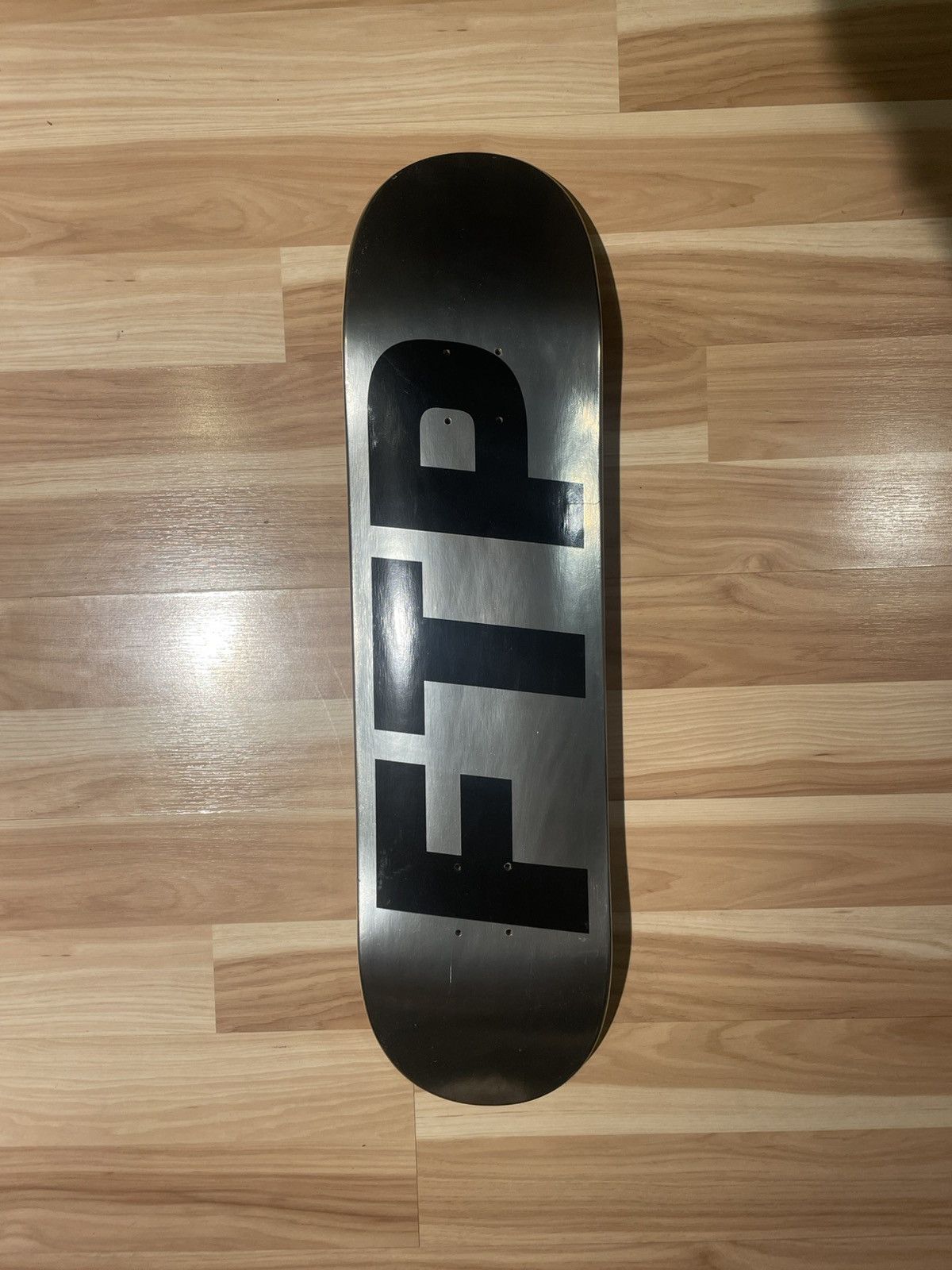 Fuck The Population Ftp logo skateboard deck Silver Size ONE SIZE - 1 Thumbnail