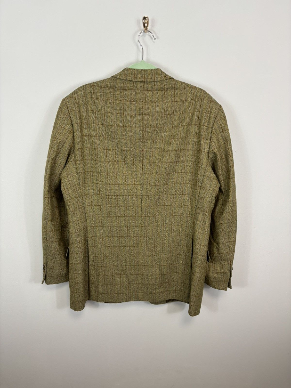 Burberry Vintage wool Burberry Blazer checkered Size 52R - 7 Thumbnail