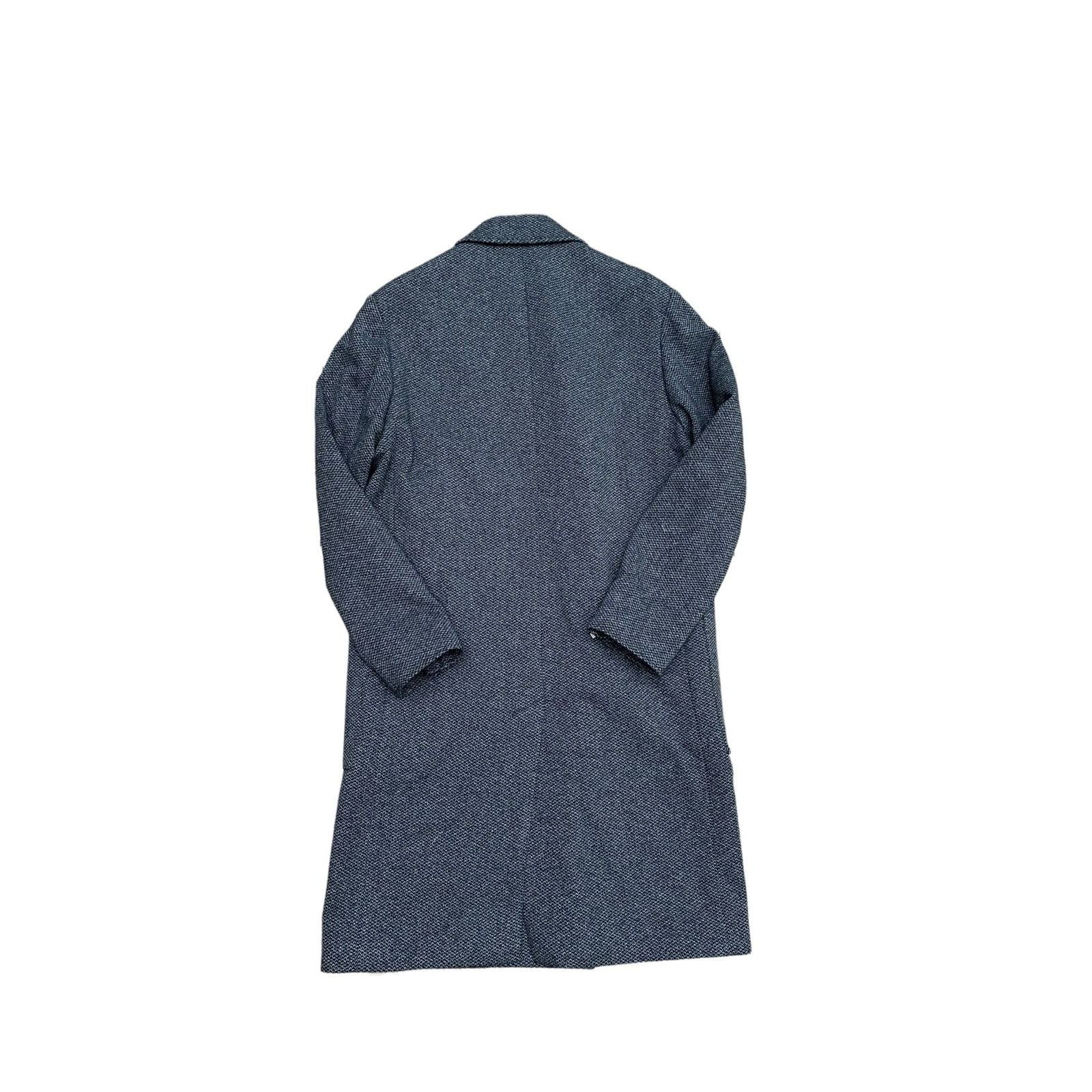 The Kooples Grey Wool Double Breasted Coat Size US S / EU 44-46 / 1 - 3 Thumbnail