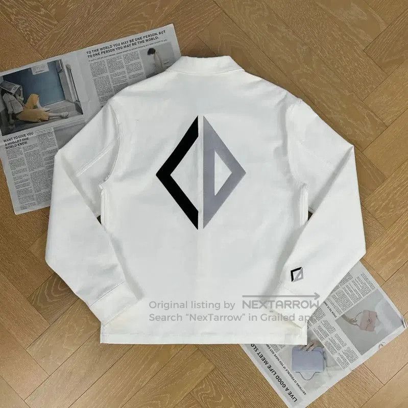 Dior Dior Men's White Oversized Jacket . Size US XXL / EU 58 / 5 - 1 Thumbnail