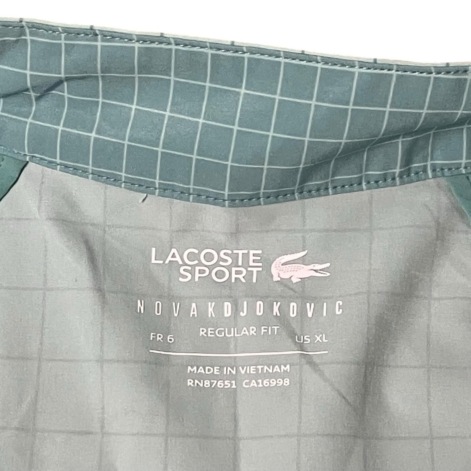 Lacoste Lacoste Novak Djokovic Tracksuit M Tennis Check Activewear Size US 32 / EU 48 - 6 Thumbnail