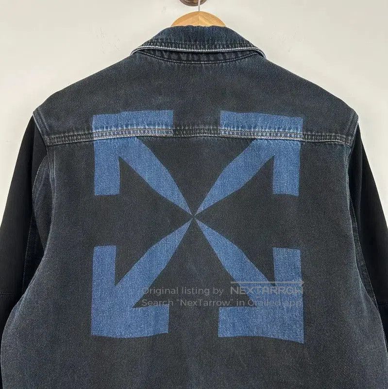 Off-White Off-White Men's Dark Blue Overshirt . Size US M / EU 48-50 / 2 - 4 Thumbnail