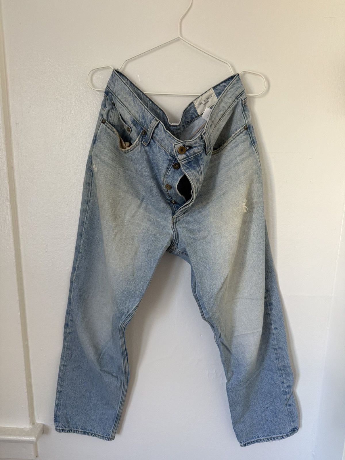 Rag & Bone Rag and Bone “Beck” light wash denim Size US 31 - 3 Thumbnail