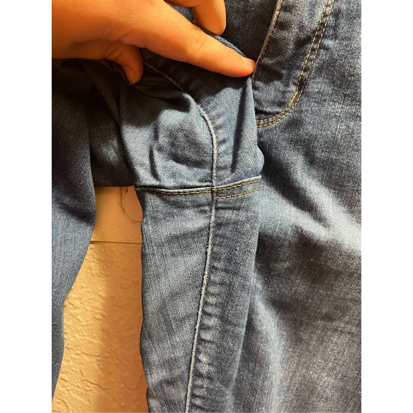Other Democracy Ab Solution Blue Jeans Woman’s Size 16 Flaws-Marks Size 38" / US 16 / IT 52 - 5 Thumbnail