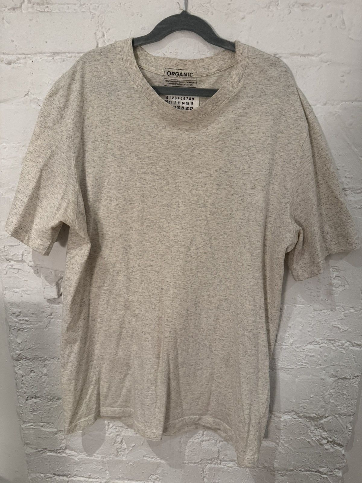 Maison Margiela grey basic tshirt