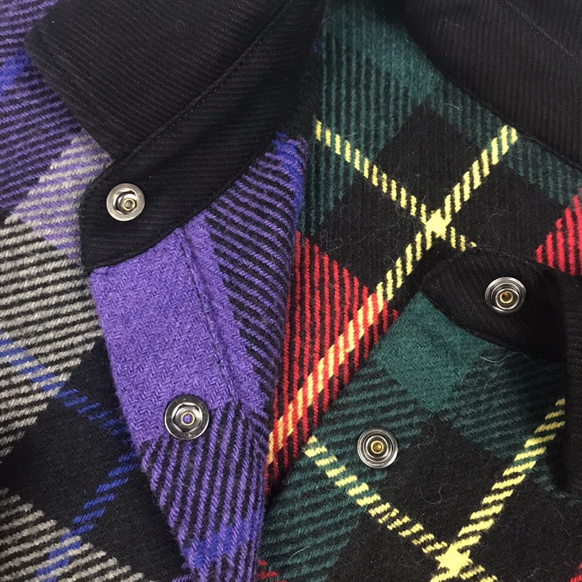 Designer × Flannel × Japanese Brand DESIGN FLANNEL SNAP BUTTON JACKET Size US M / EU 48-50 / 2 - 8 Thumbnail