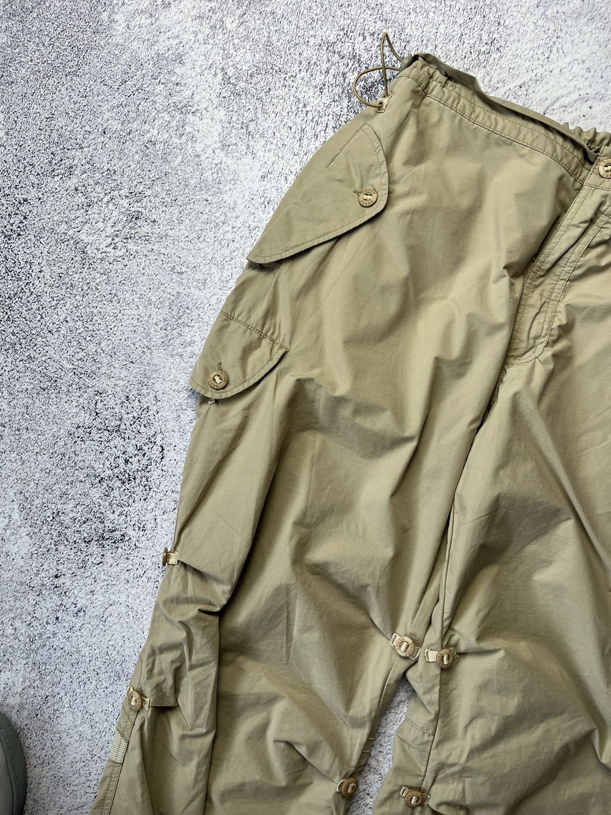 Japanese Brand 0Os VINTAGE Maharishi Japanese Style Baggy Pants Y2K Size US 34 / EU 50 - 17 Thumbnail