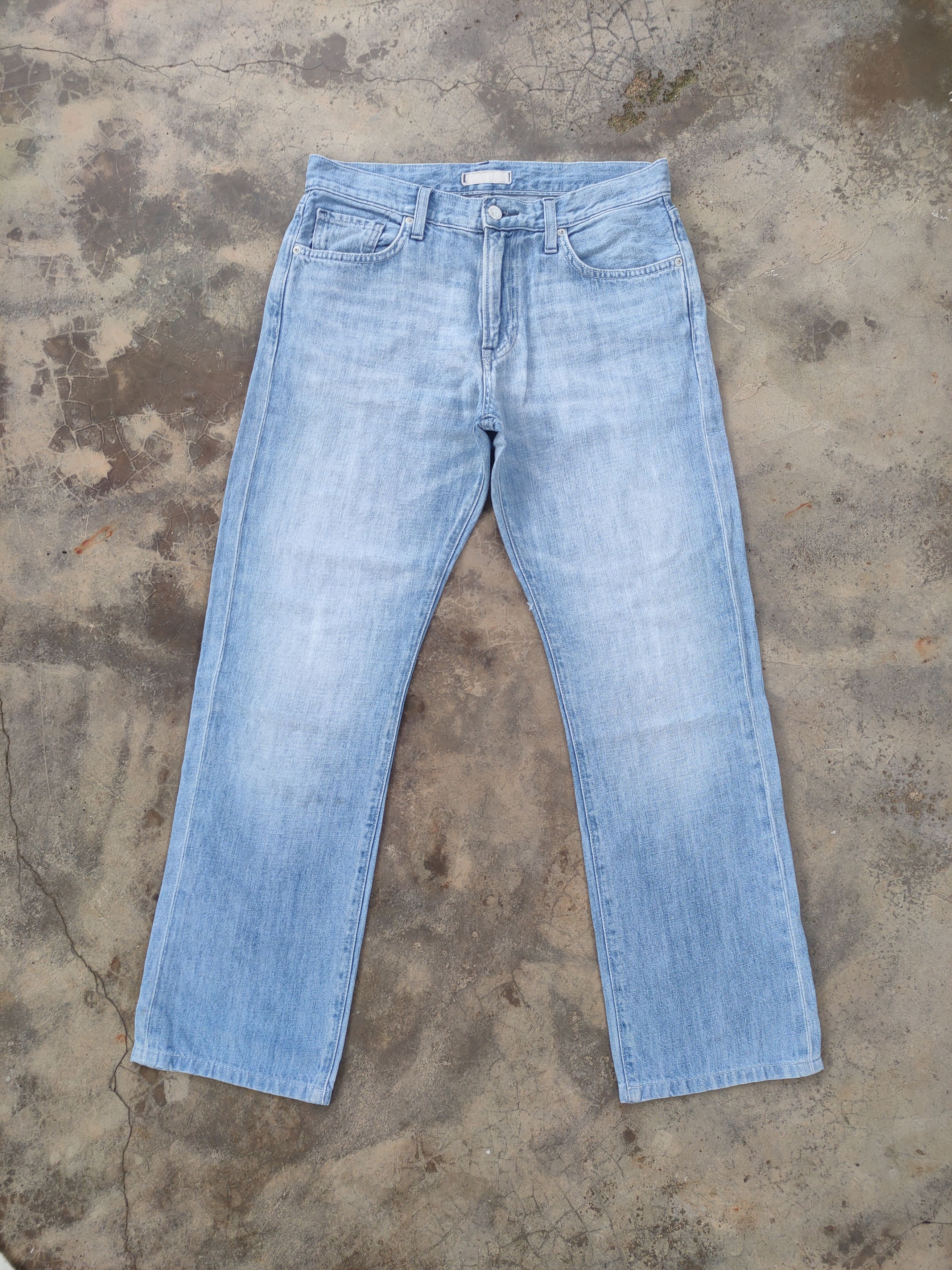 Japanese Brand VINTAGE JAPANESE FADED RIPPED JEANS DENIM PANTS Size US 32 / EU 48 - 1 Thumbnail