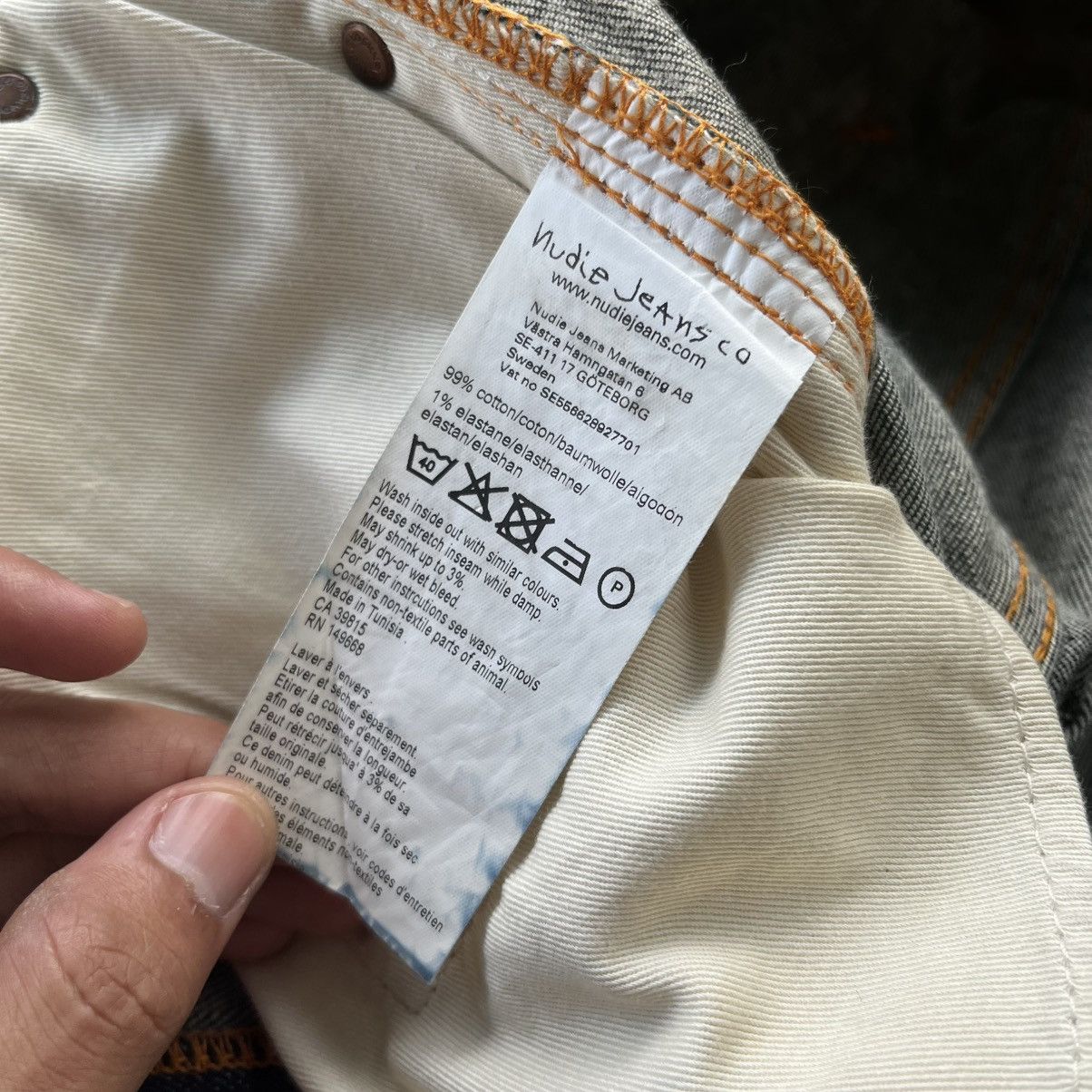 Japanese Brand × Nudie Jeans Nudie Size US 31 - 5 Thumbnail