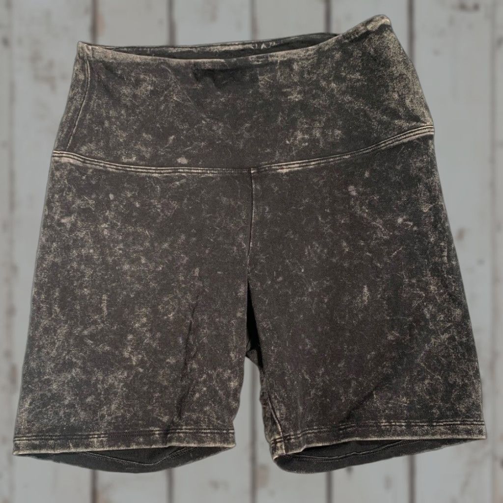 Vintage PINK Victoria's Secret Black Acid Wash Bike Shorts Women S Regular Bike Shorts Womens Size 28" / US 6 / IT 42 - 1 Thumbnail