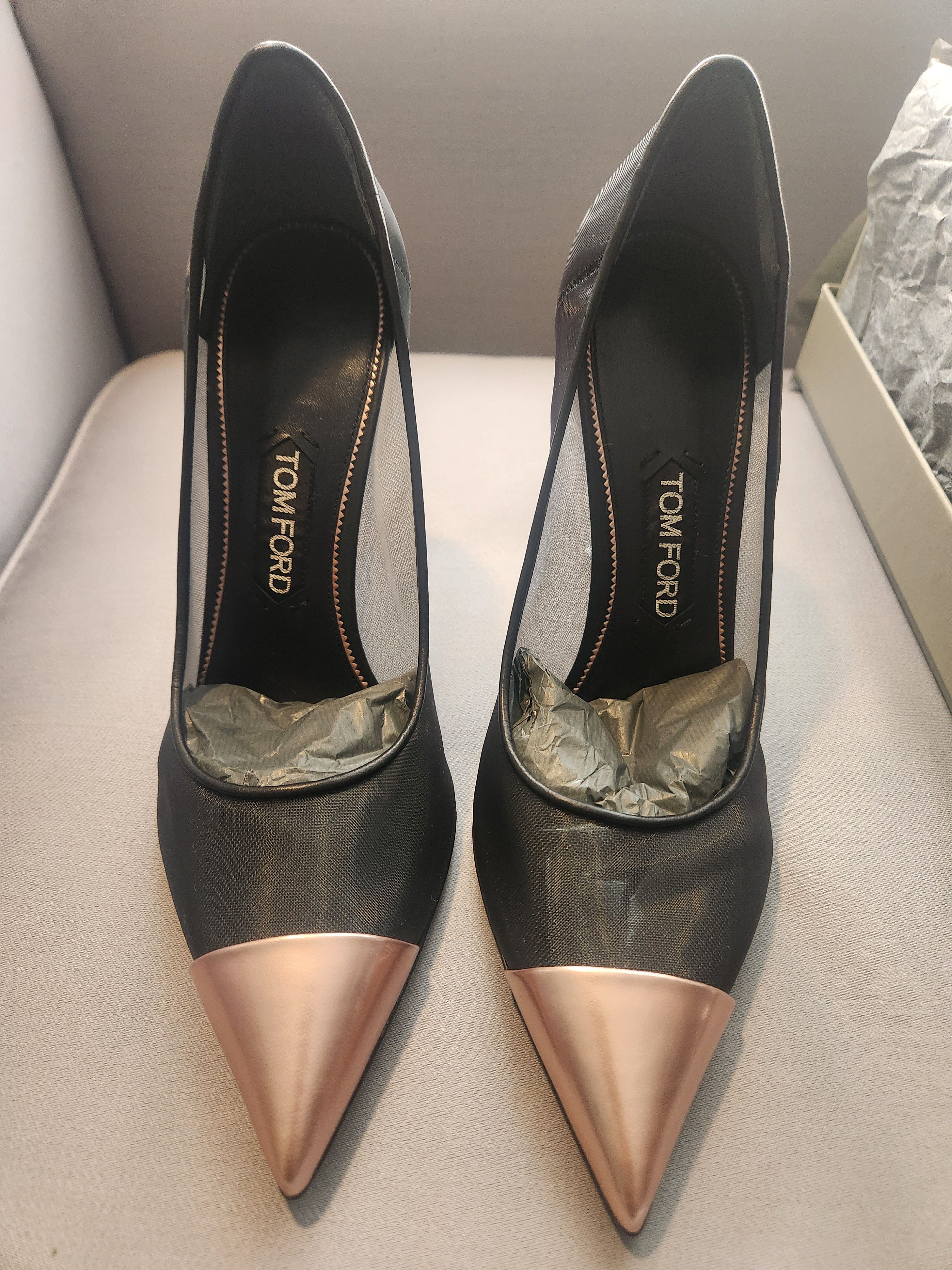 Tom Ford Tom Ford Mix Mesh Cap-Toe Pump Size US 11 / IT 41 - 1 Thumbnail